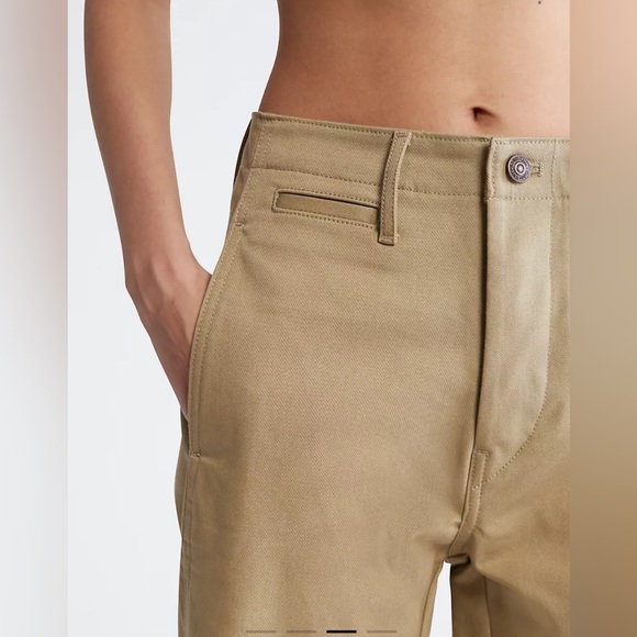 Calvin Klein Standards Chino Beige Pants - Picture 4 of 4